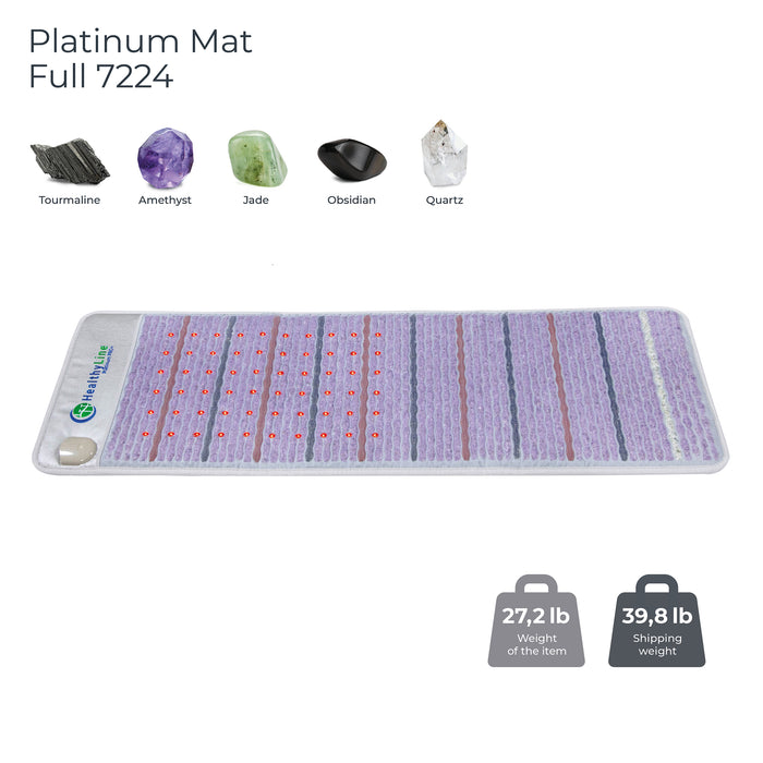 HealthyLine Platinum Mat Full 7224 Firm - Photon Advanced PEMF InfraMat Pro