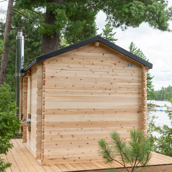 Dundalk Leisure Craft Canadian Timber Georgian Cabin Sauna  - CTC88W