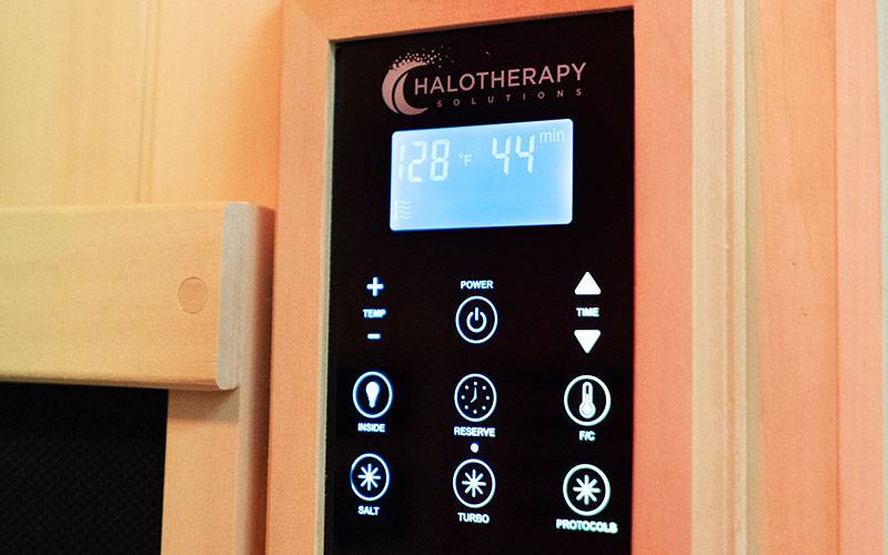 Halotherapy Solutions Halo-IR Salt Therapy & Detox Sauna Salt Room