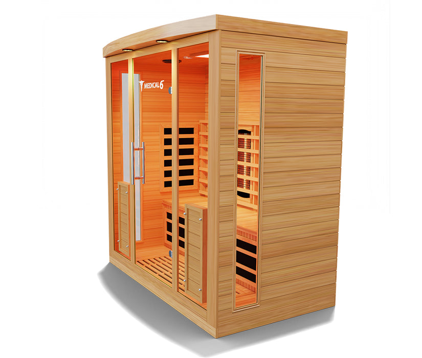 Medical Breakthrough Medical 6 Sauna - With Red Light Therapy