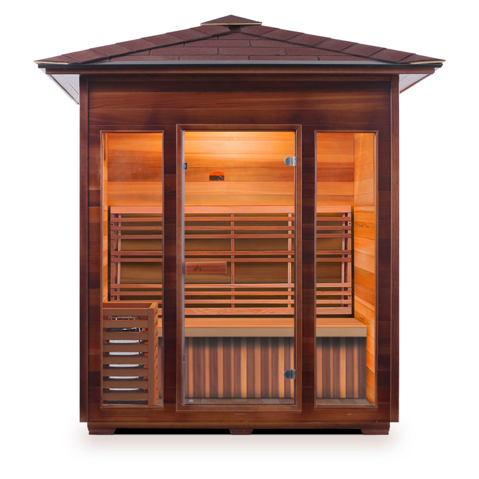 Enlighten Sunrise 4 Outdoor Traditional Dry Sauna