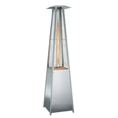 RADtec 89" Tower Flame Propane Patio Heater - Stainless Steel (41,000 BTU) - TF-SS
