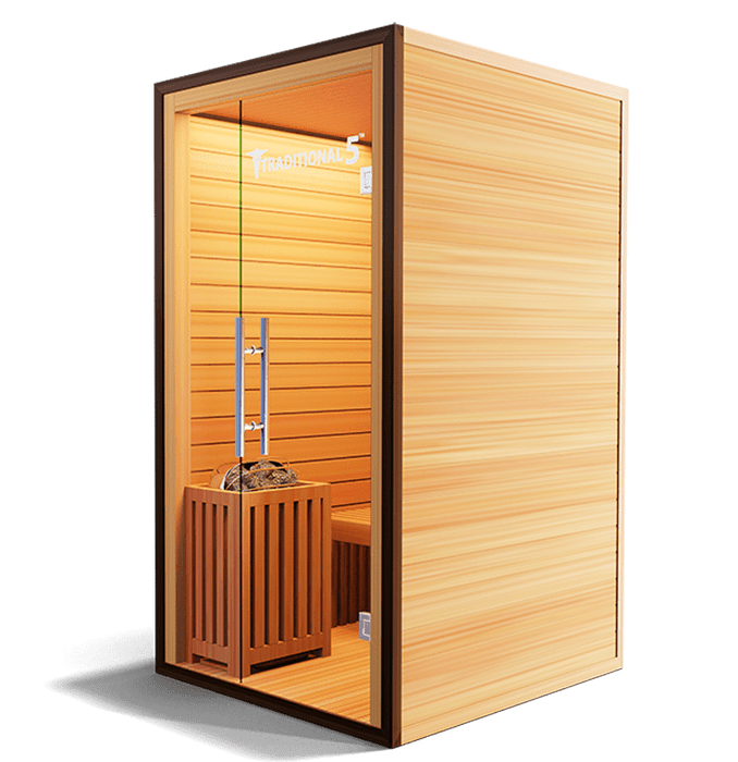 Medical Breakthrough Traditional 5 Sauna - Glass Front