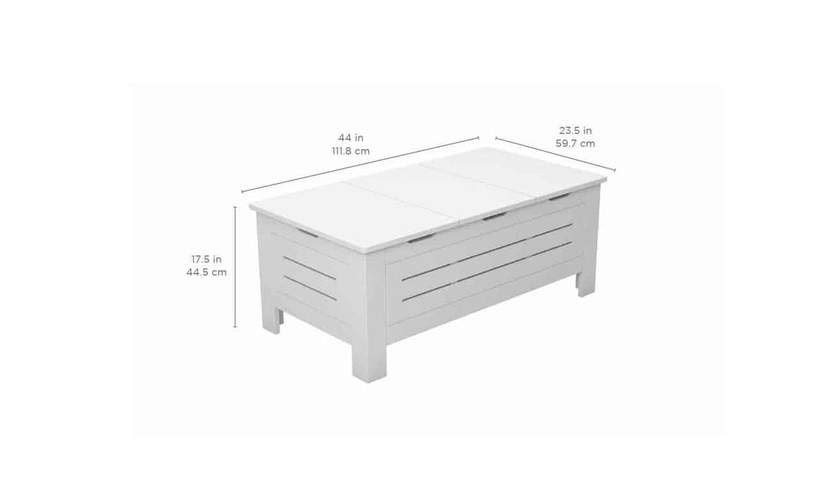 Ledge Lounger Mainstay Storage Coffee Table - LL-MS-CT-STG